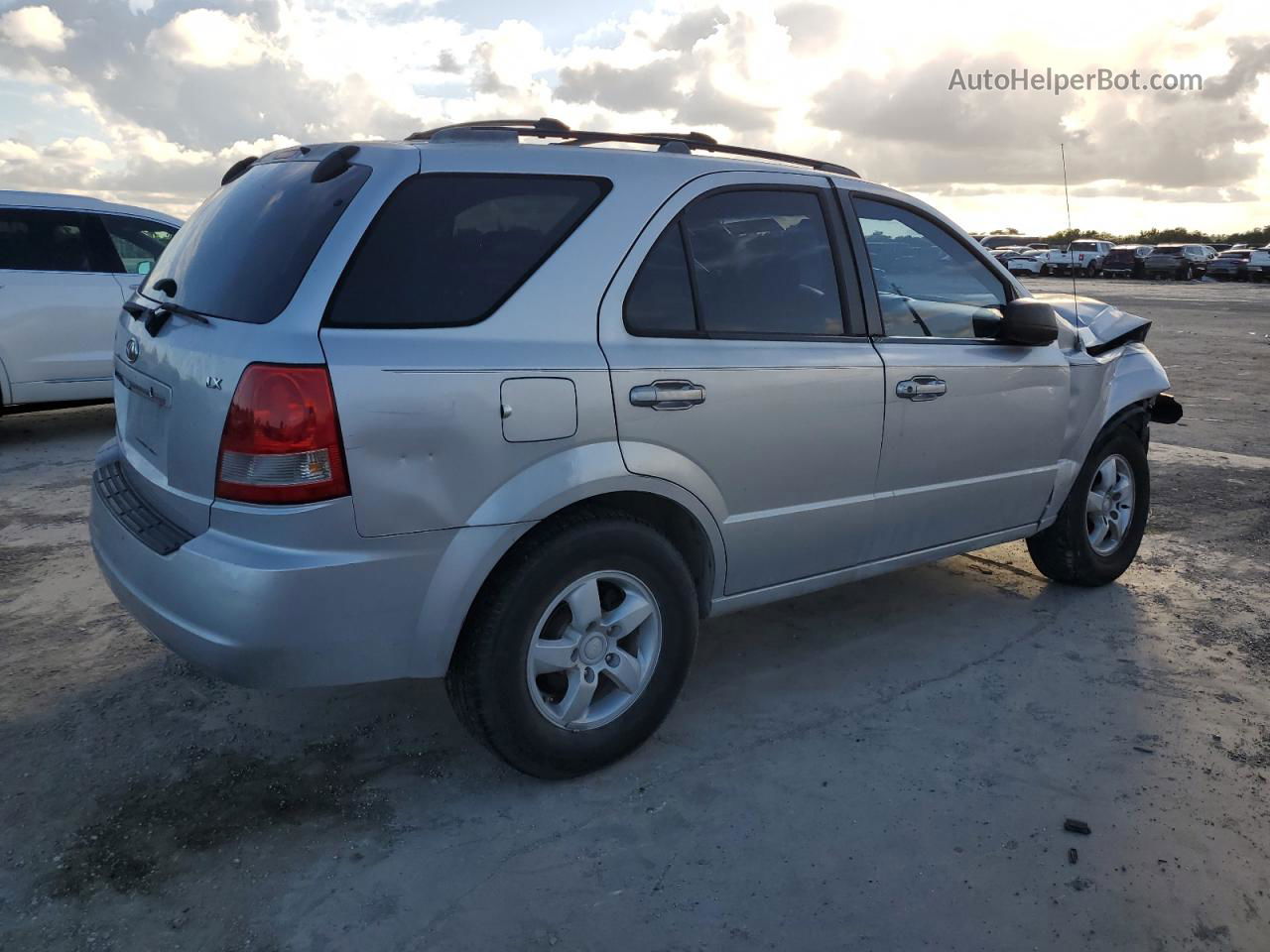 2006 Kia Sorento Ex Silver vin: KNDJD733165520100