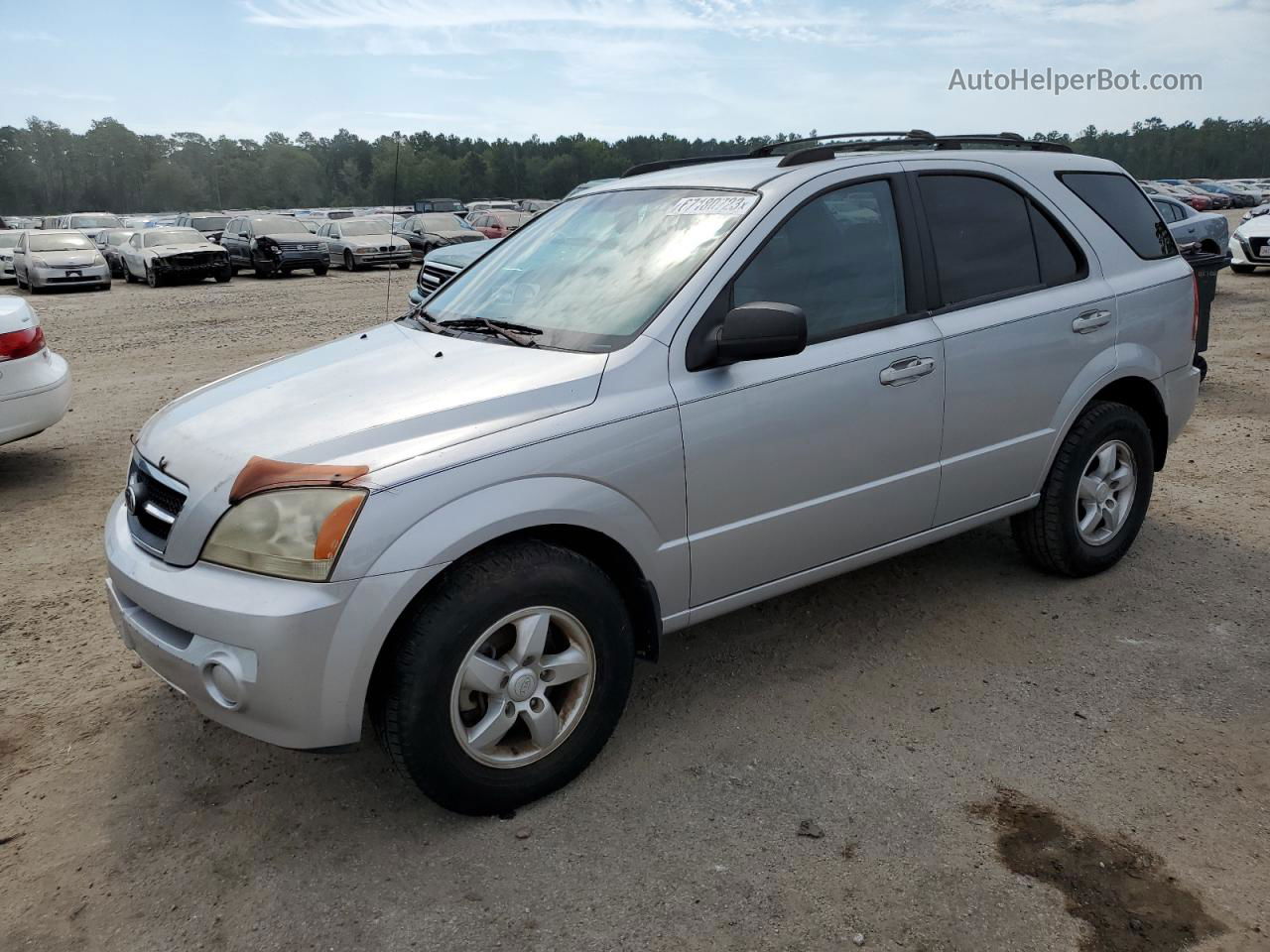 2006 Kia Sorento Ex Серебряный vin: KNDJD733165634744