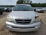 2006 Kia Sorento Ex Silver vin: KNDJD733165634744