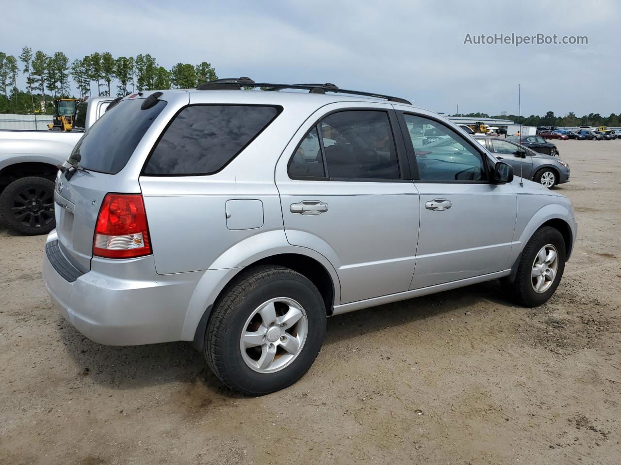 2006 Kia Sorento Ex Silver vin: KNDJD733165634744