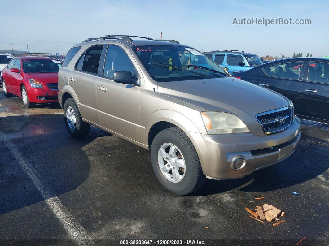 2006 Kia Sorento Ex/lx Brown vin: KNDJD733165635182