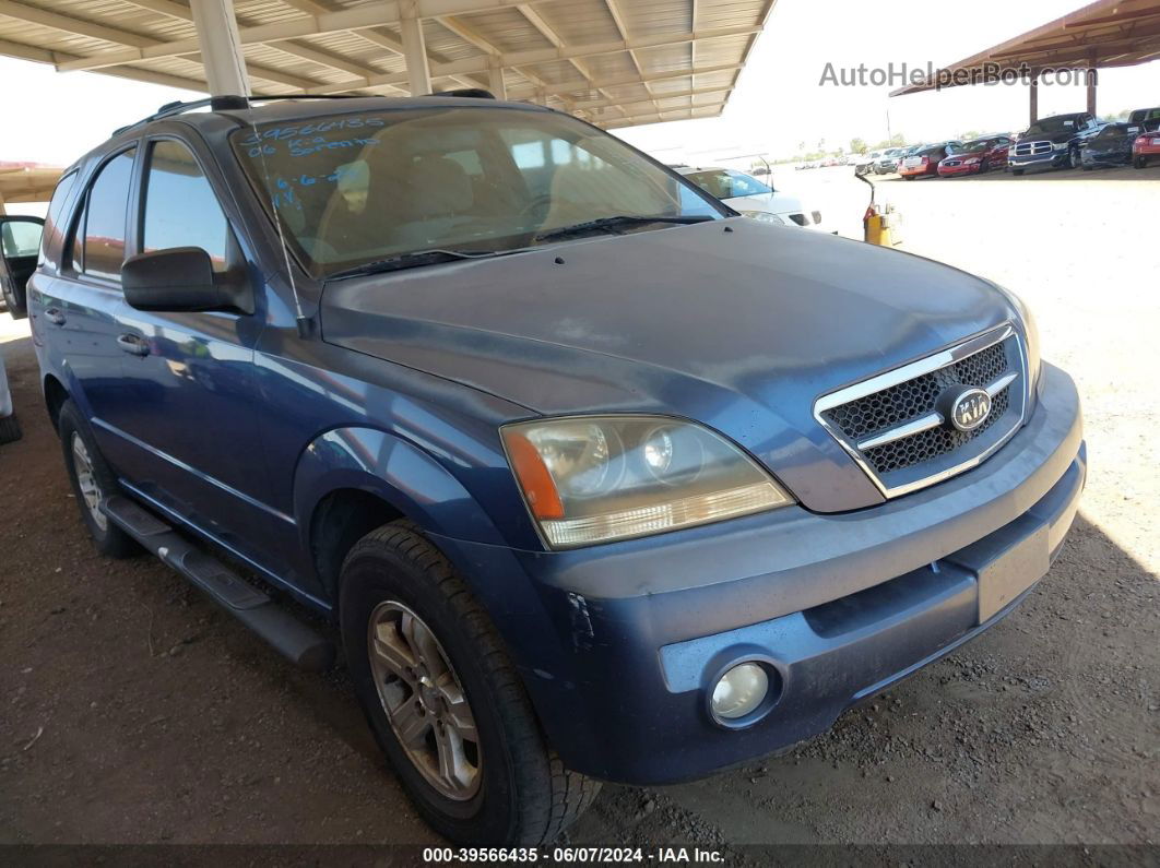 2006 Kia Sorento Ex/lx Синий vin: KNDJD733265505881