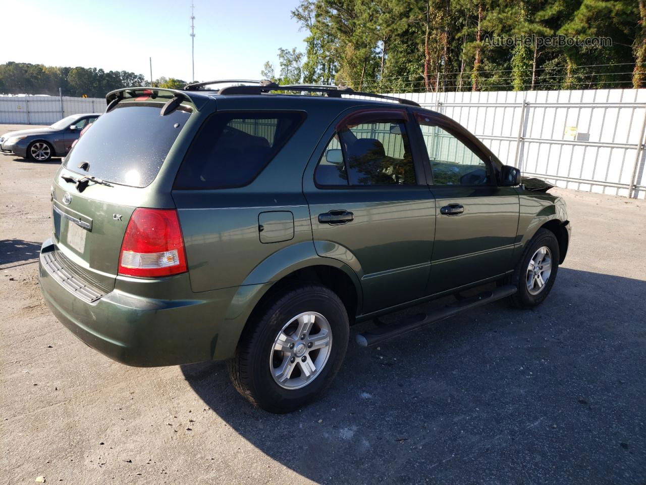 2006 Kia Sorento Ex Green vin: KNDJD733265509395