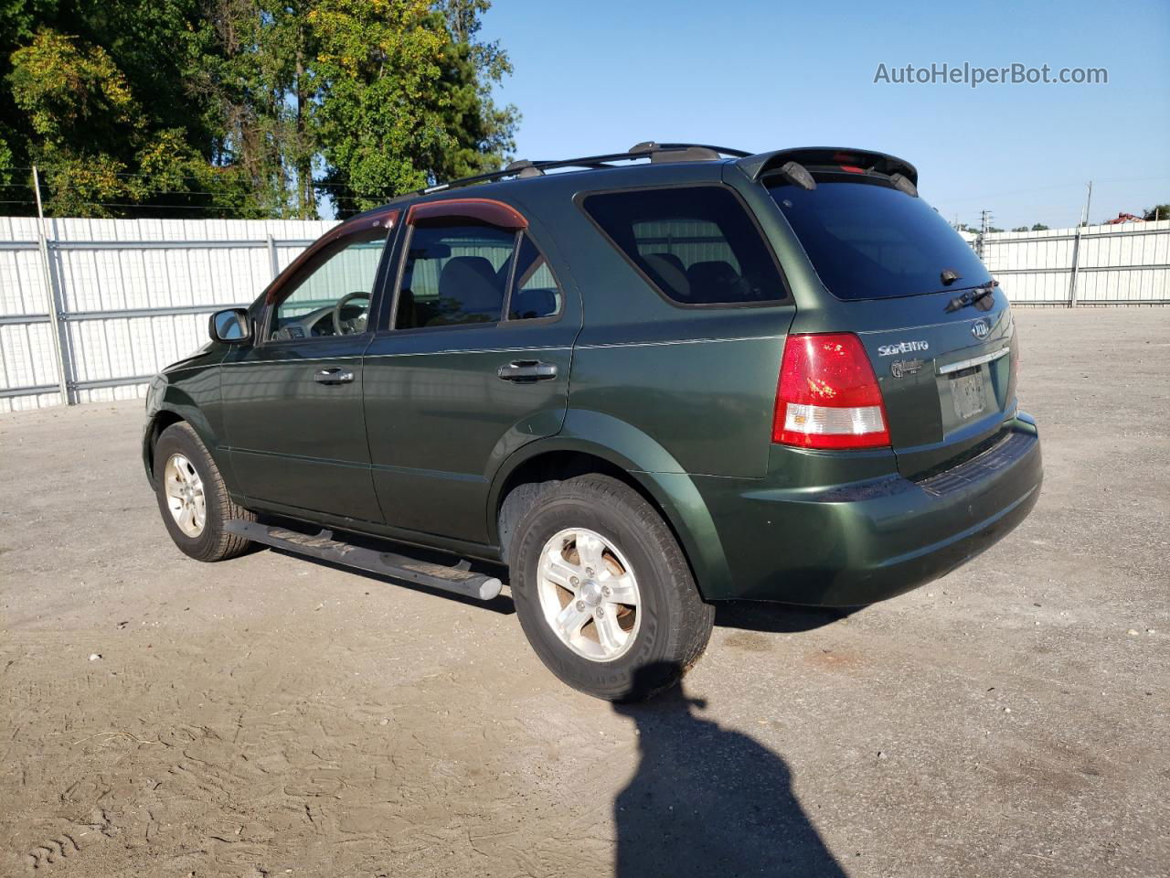 2006 Kia Sorento Ex Green vin: KNDJD733265509395