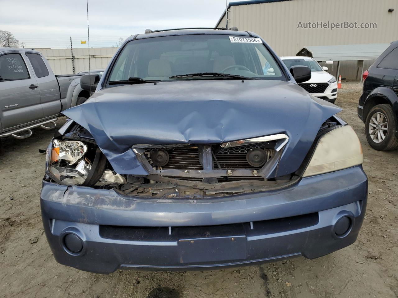 2006 Kia Sorento Ex Blue vin: KNDJD733265526598