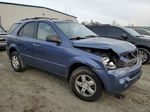 2006 Kia Sorento Ex Blue vin: KNDJD733265526598