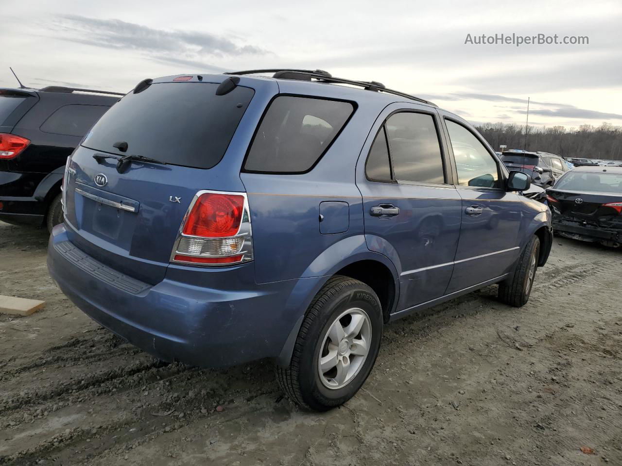 2006 Kia Sorento Ex Blue vin: KNDJD733265526598