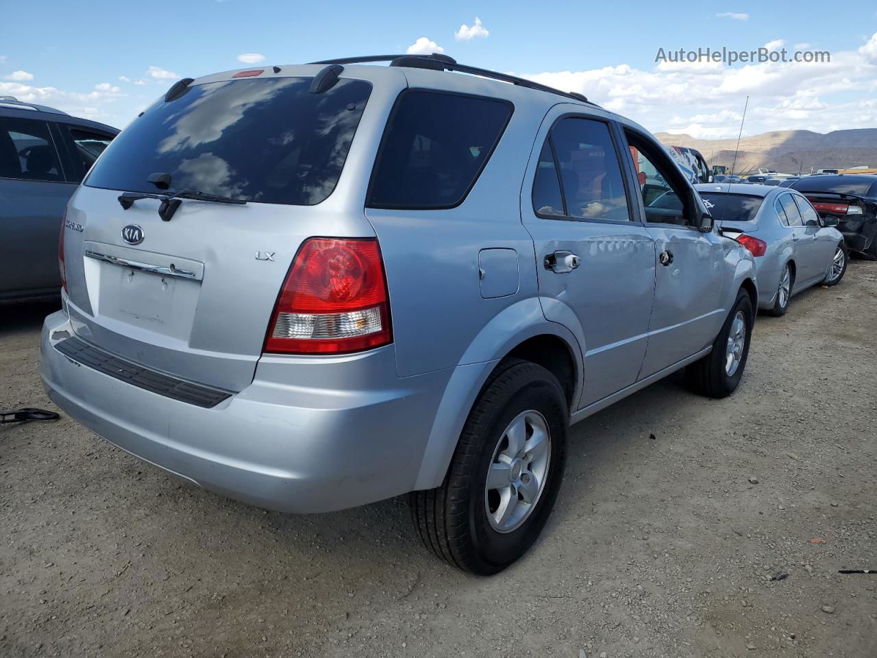 2006 Kia Sorento Ex Silver vin: KNDJD733265536967