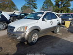 2006 Kia Sorento Ex/lx White vin: KNDJD733265571007