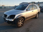 2006 Kia Sorento Ex Silver vin: KNDJD733265625700