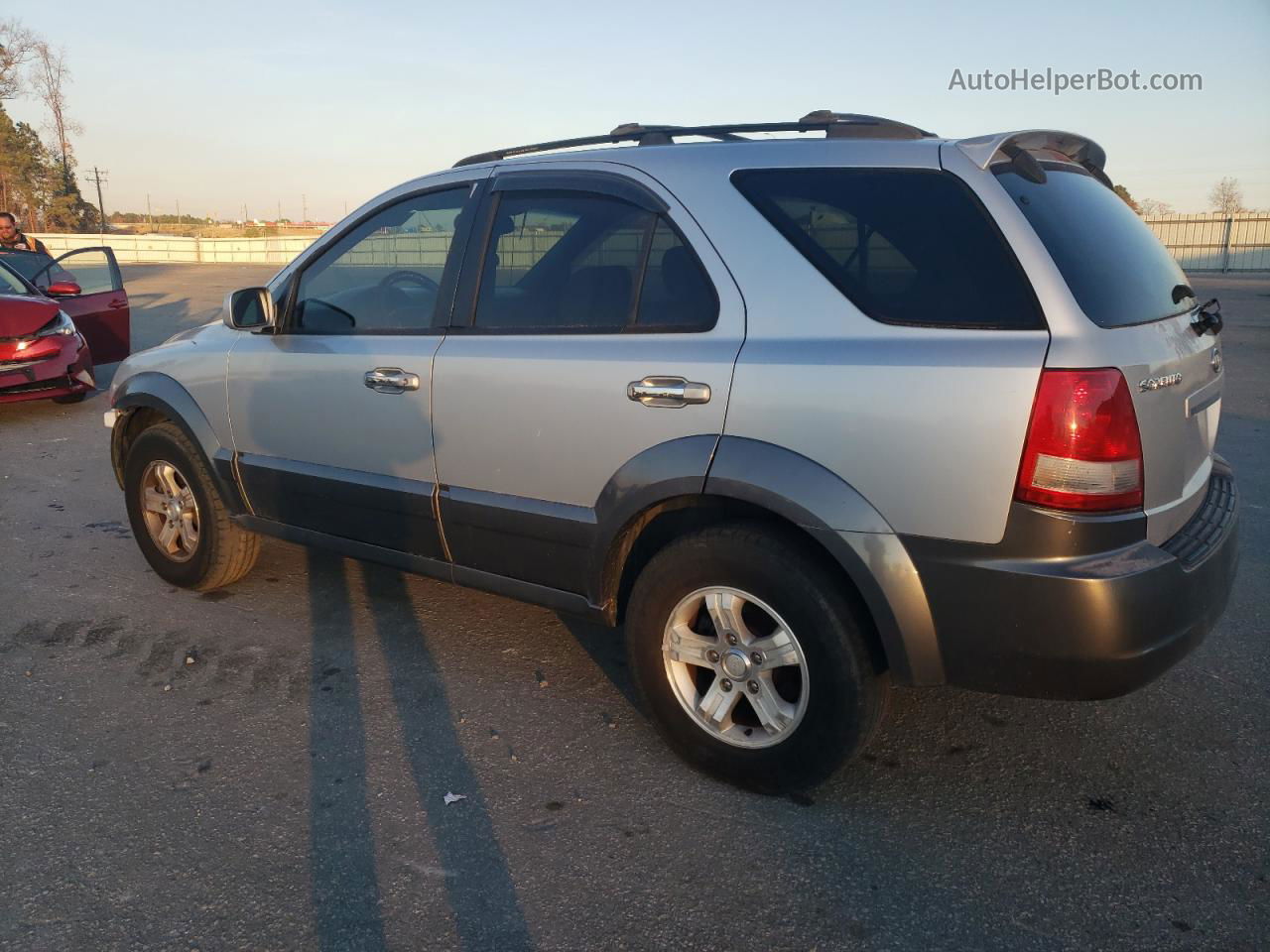 2006 Kia Sorento Ex Silver vin: KNDJD733265625700