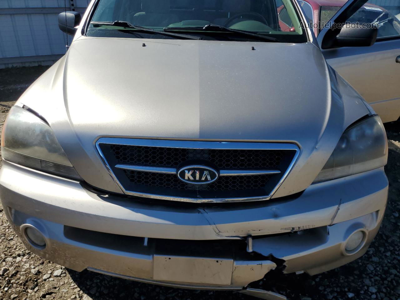 2006 Kia Sorento Ex Tan vin: KNDJD733265642822