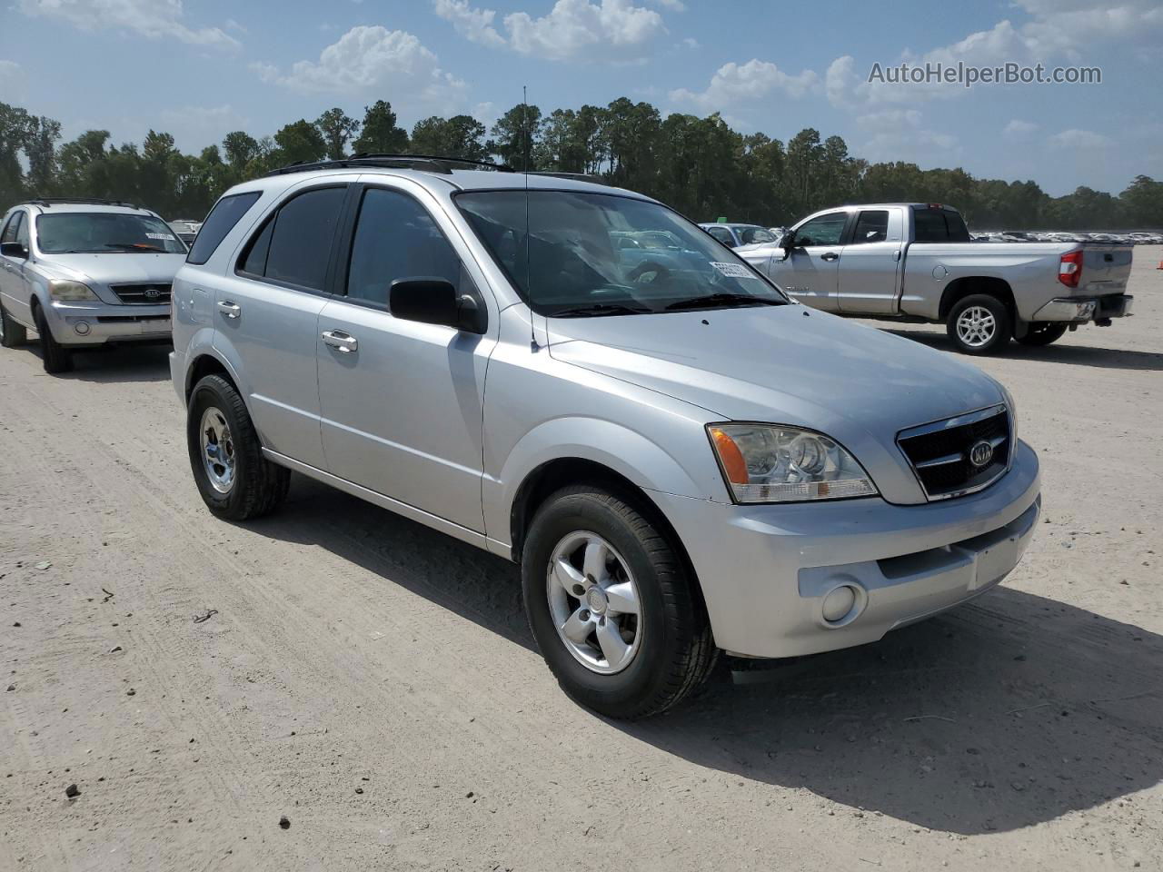 2006 Kia Sorento Ex Gray vin: KNDJD733265646899