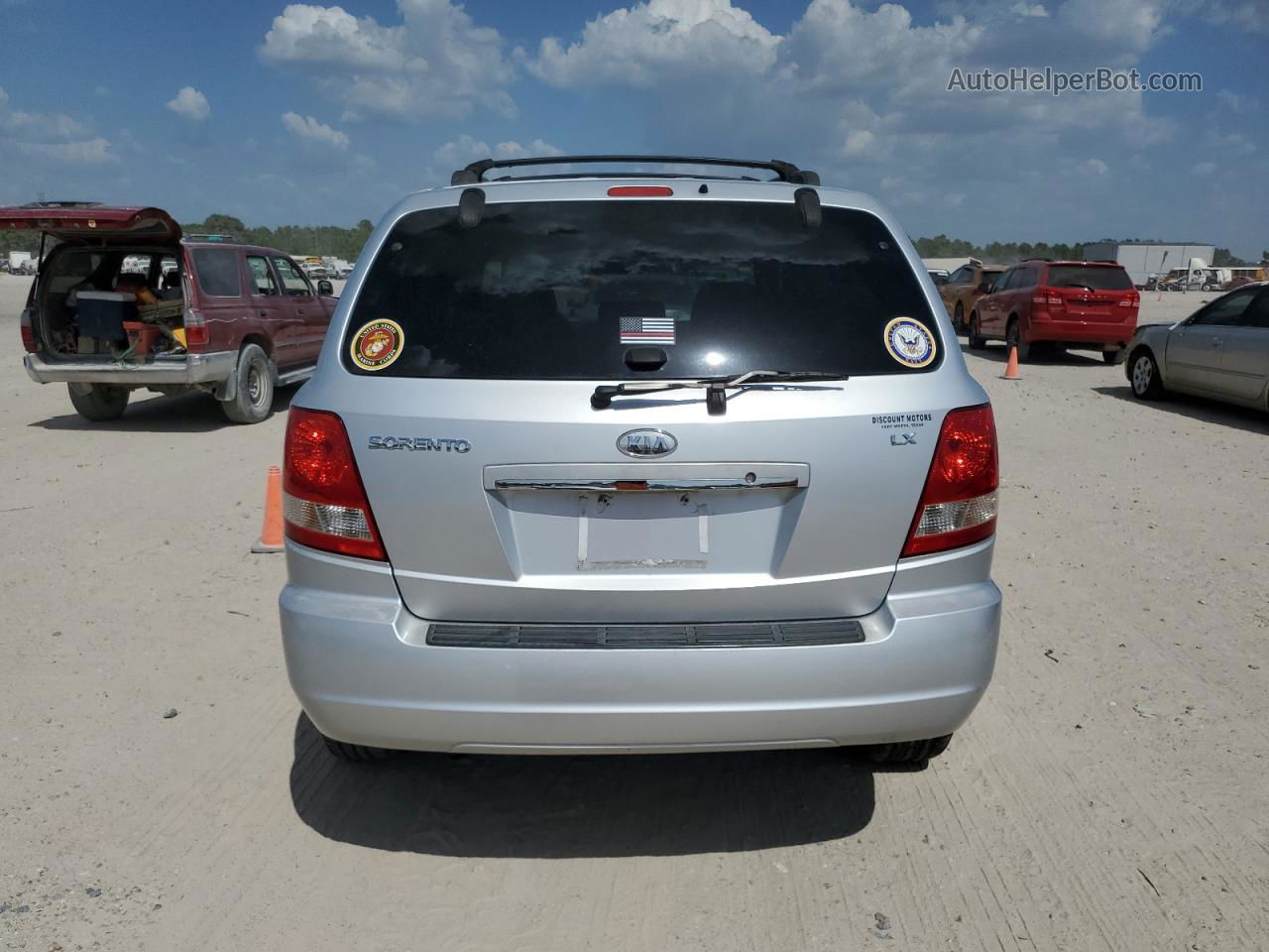 2006 Kia Sorento Ex Gray vin: KNDJD733265646899