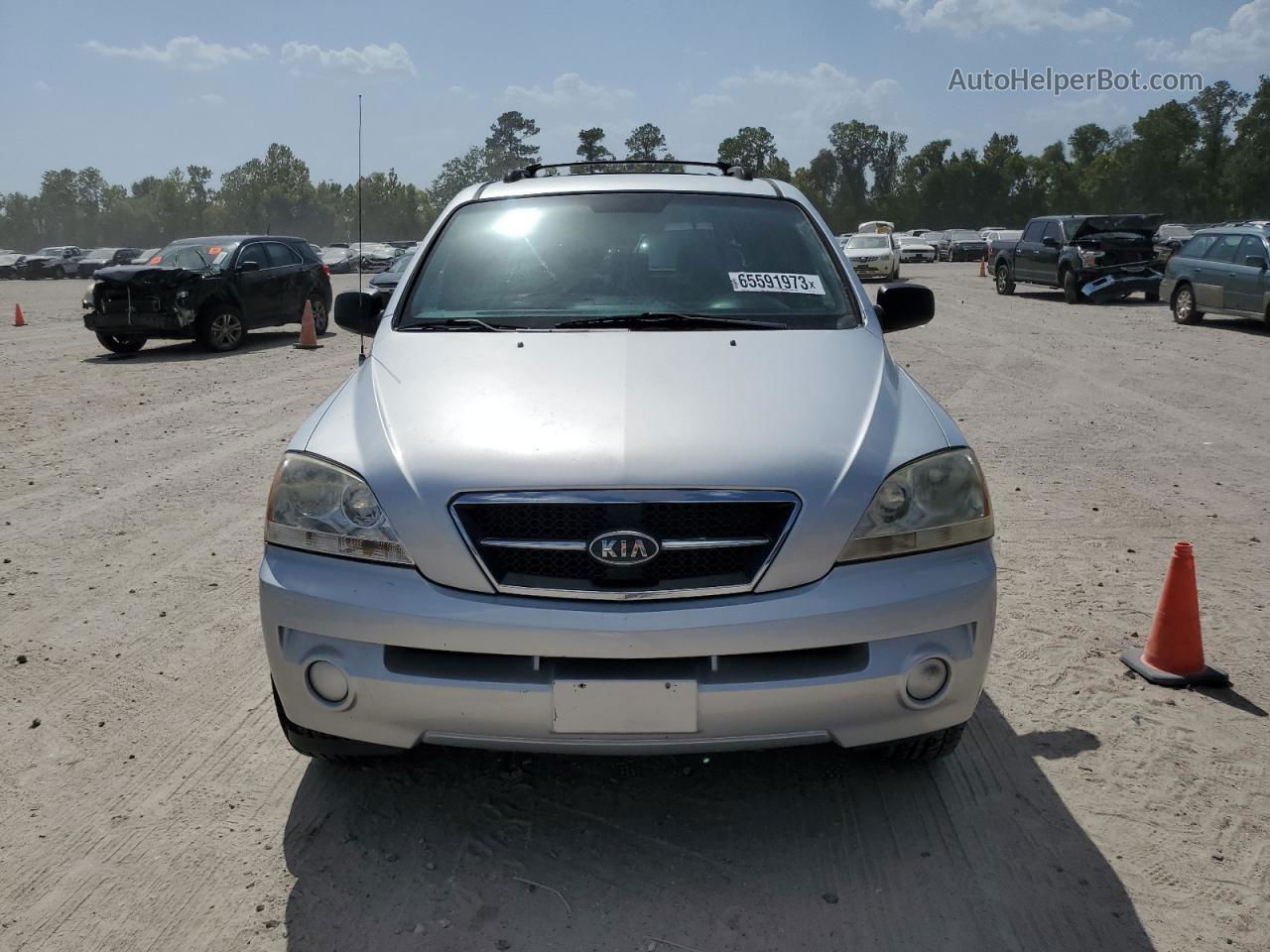 2006 Kia Sorento Ex Gray vin: KNDJD733265646899