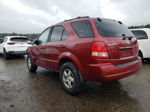 2006 Kia Sorento Ex Burgundy vin: KNDJD733365556094