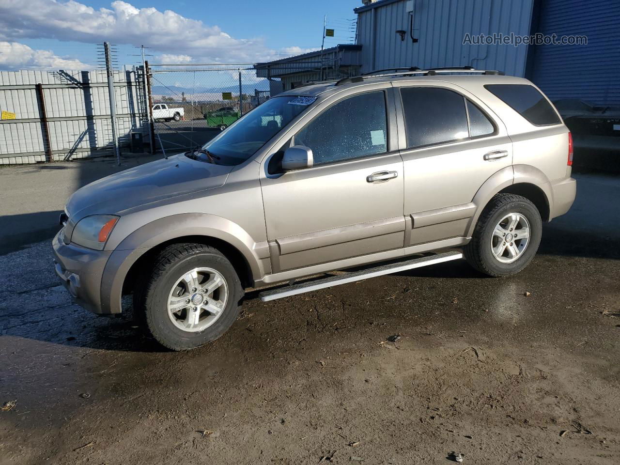 2006 Kia Sorento Ex Желто-коричневый vin: KNDJD733365570707