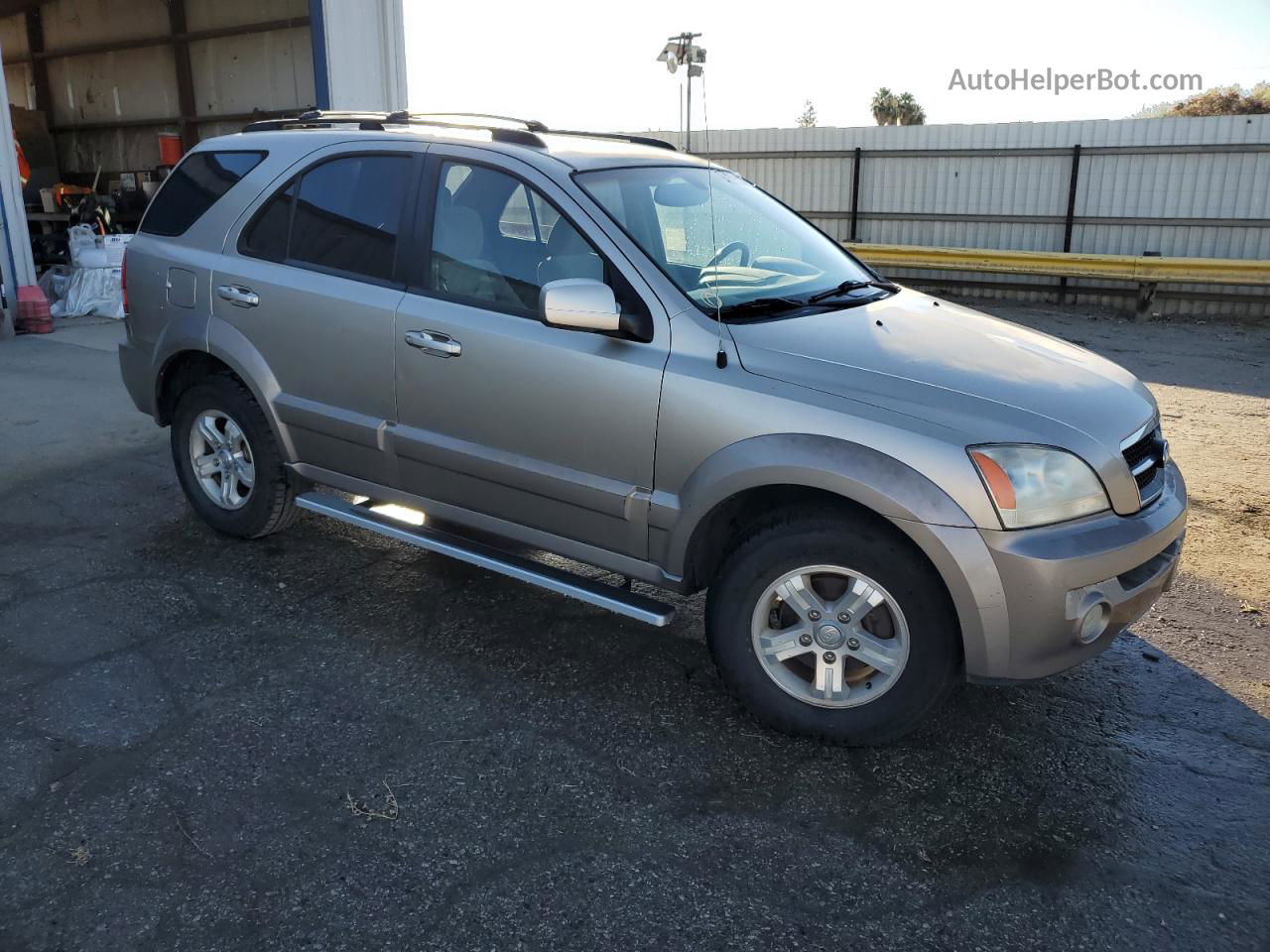 2006 Kia Sorento Ex Желто-коричневый vin: KNDJD733365570707