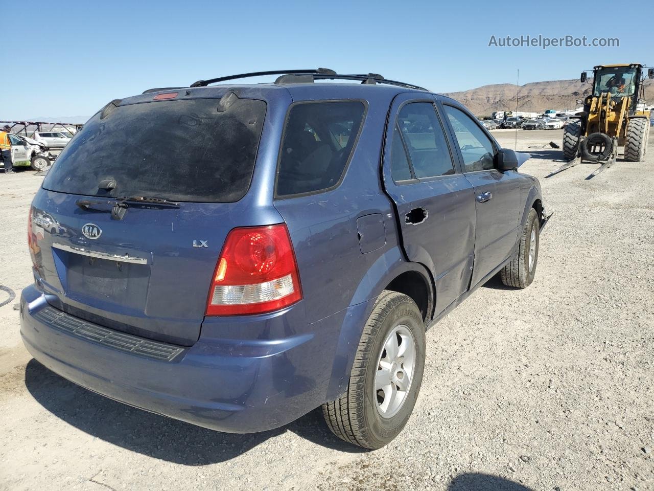 2006 Kia Sorento Ex Blue vin: KNDJD733365600918