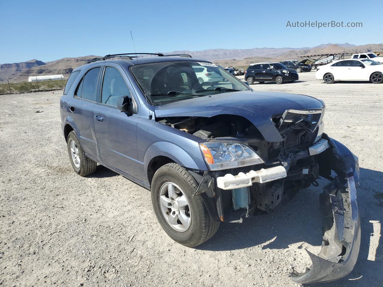 2006 Kia Sorento Ex Blue vin: KNDJD733365600918