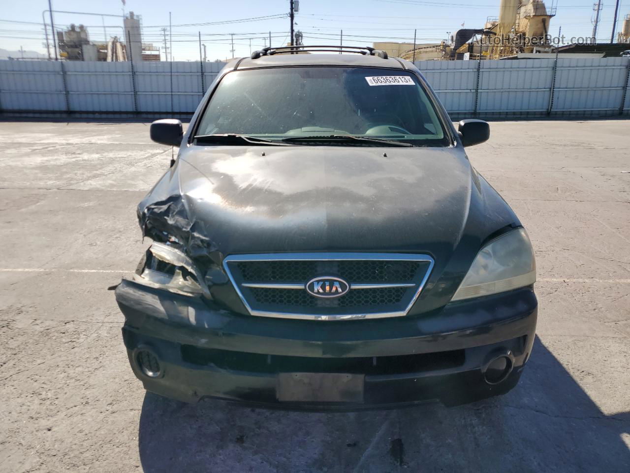 2006 Kia Sorento Ex Black vin: KNDJD733465578704