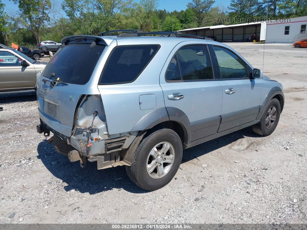 2006 Kia Sorento Ex/lx Silver vin: KNDJD733565531150