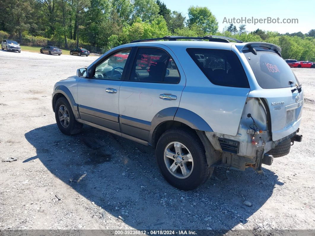 2006 Kia Sorento Ex/lx Silver vin: KNDJD733565531150