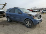 2006 Kia Sorento Ex Синий vin: KNDJD733565535151