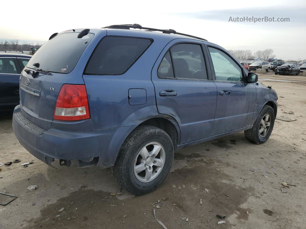 2006 Kia Sorento Ex Синий vin: KNDJD733565535151