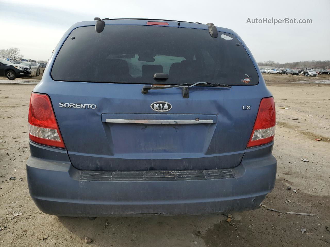 2006 Kia Sorento Ex Синий vin: KNDJD733565535151