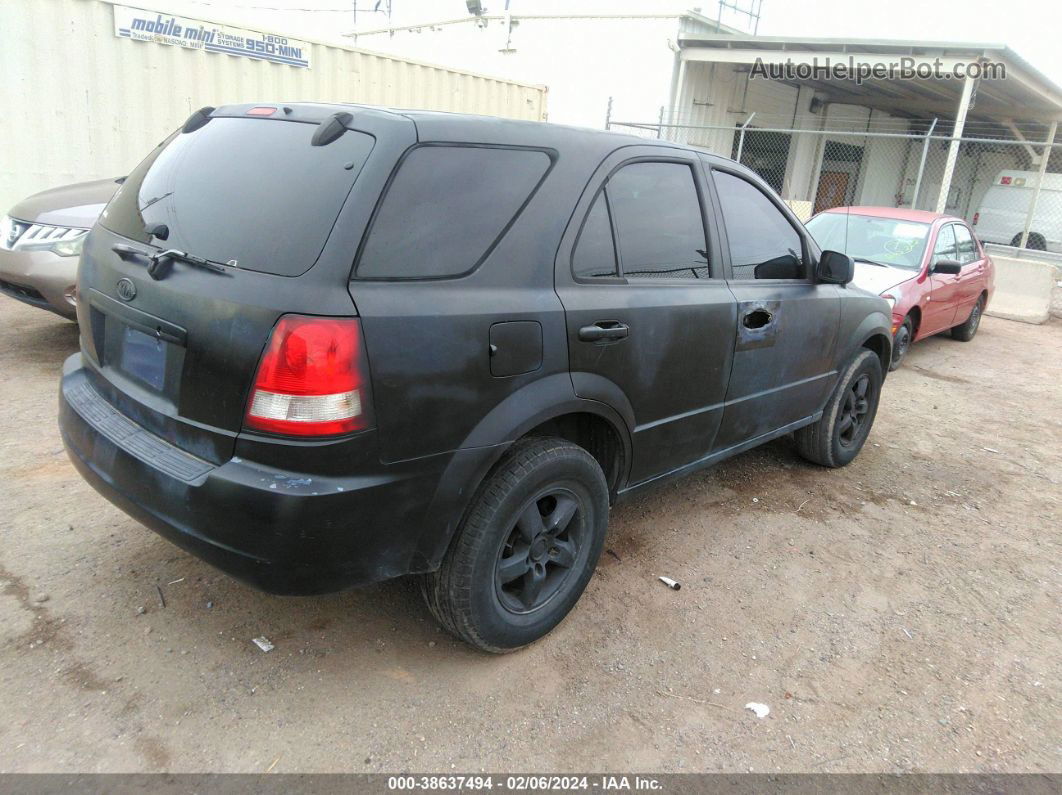 2006 Kia Sorento Ex/lx Black vin: KNDJD733565612214