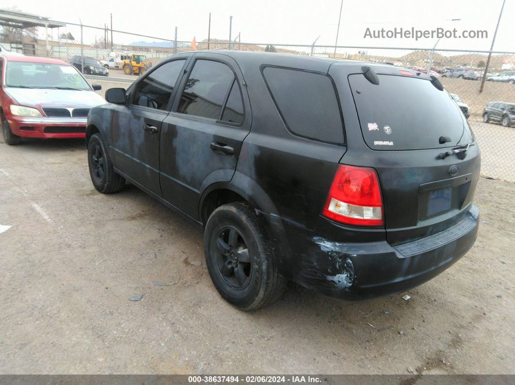 2006 Kia Sorento Ex/lx Black vin: KNDJD733565612214