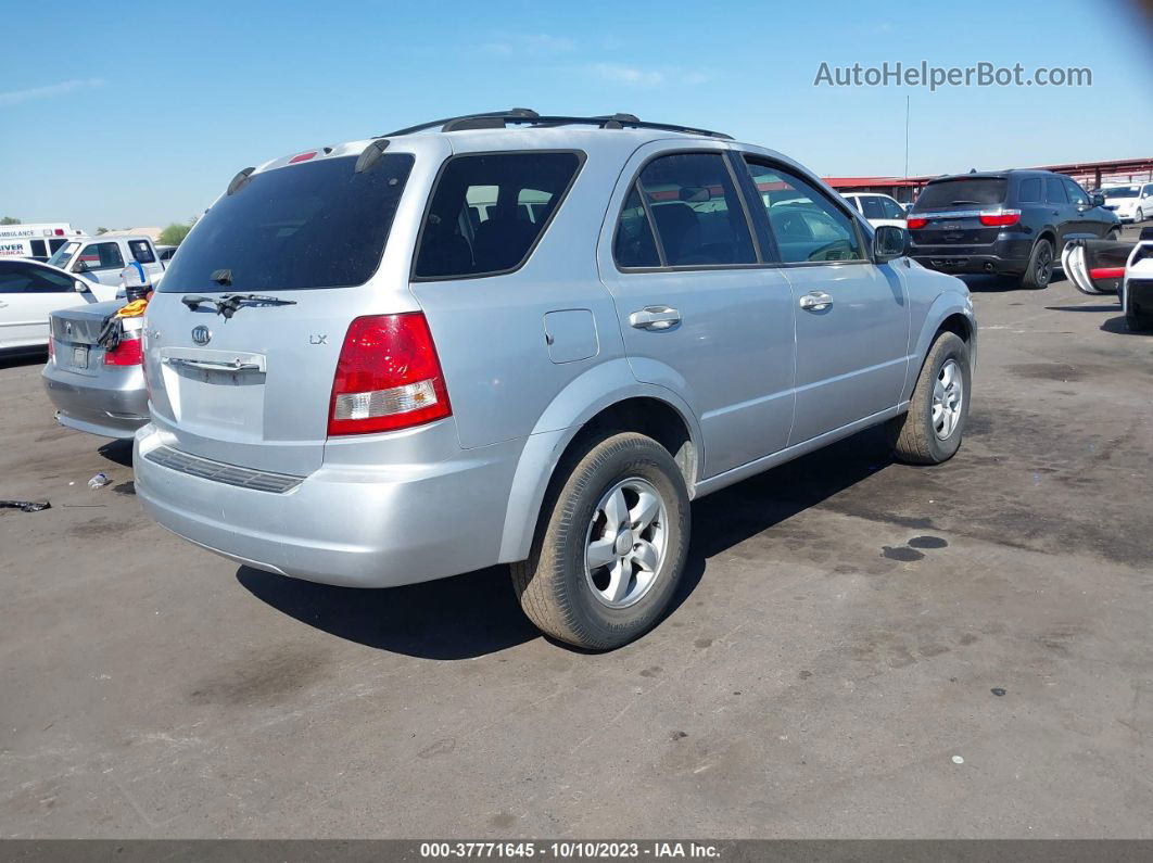 2006 Kia Sorento Ex/lx Silver vin: KNDJD733565650641