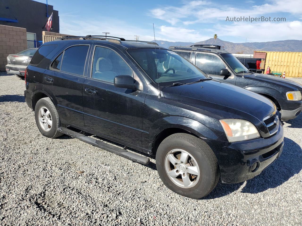 2006 Kia Sorento Ex Black vin: KNDJD733665568188