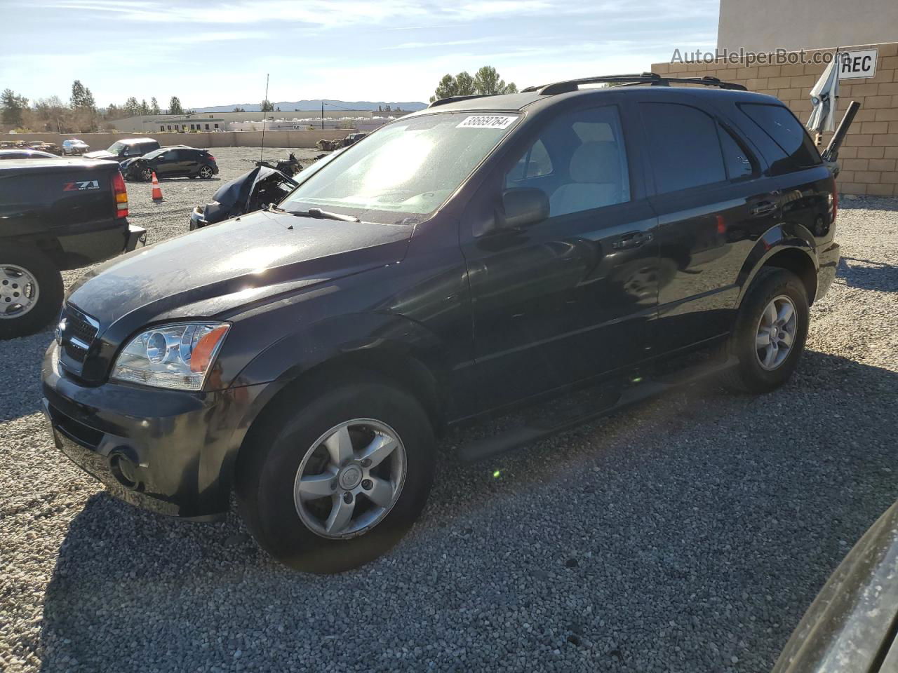 2006 Kia Sorento Ex Black vin: KNDJD733665568188