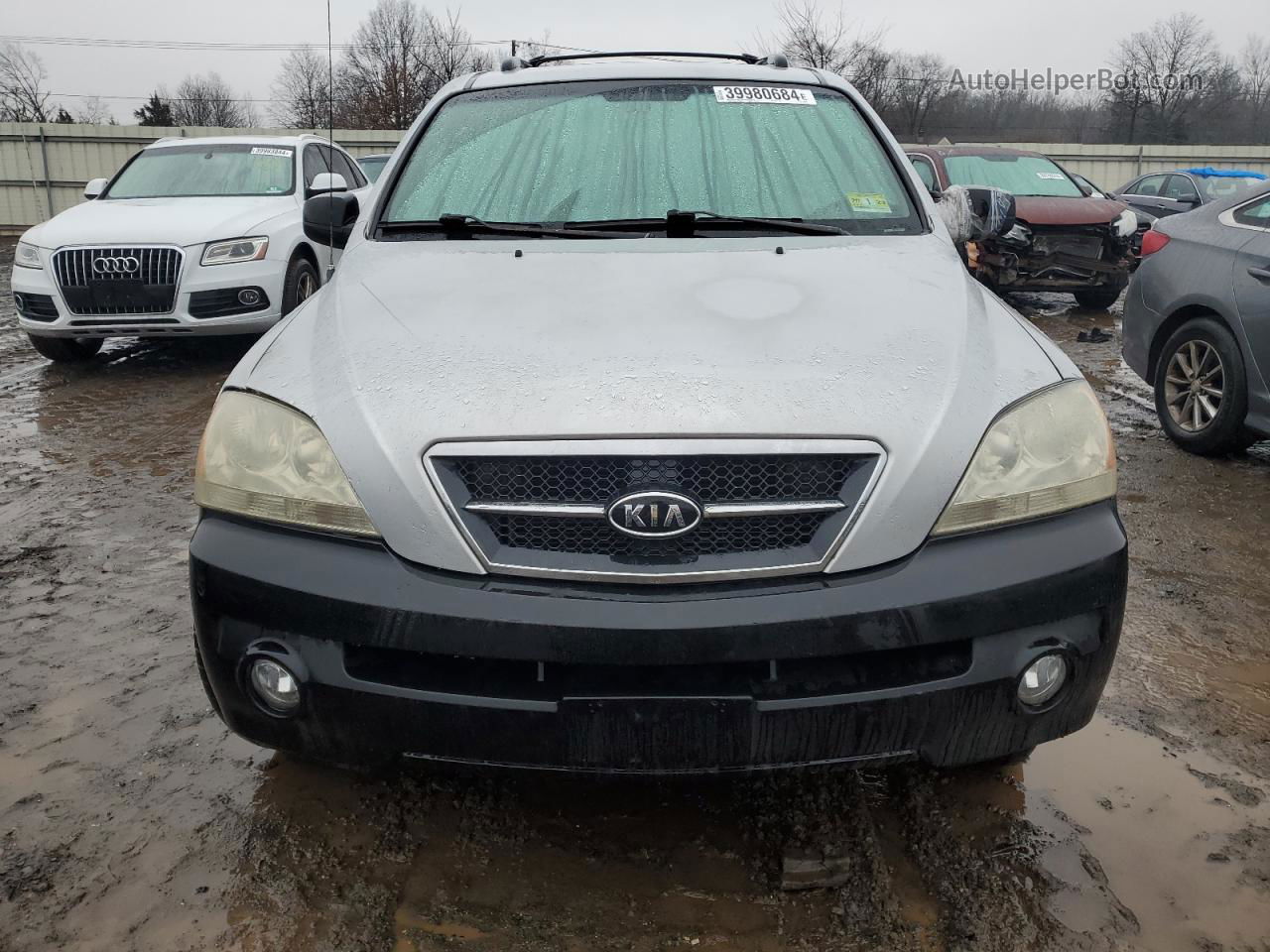 2006 Kia Sorento Ex Серебряный vin: KNDJD733665589039