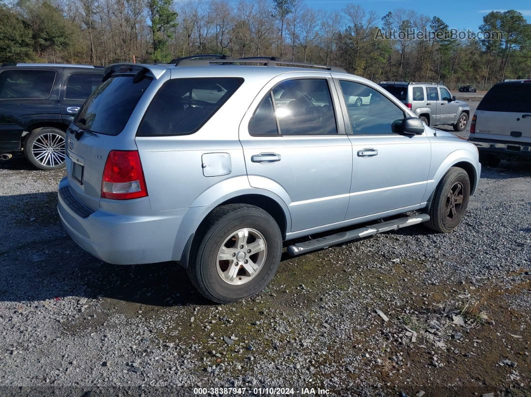 2006 Kia Sorento Ex/lx Blue vin: KNDJD733665590398