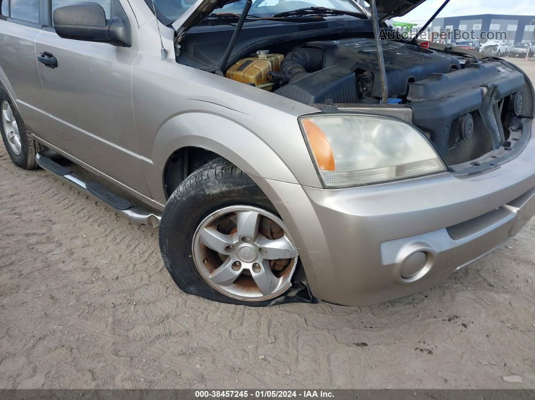 2006 Kia Sorento Ex/lx Gray vin: KNDJD733665605188