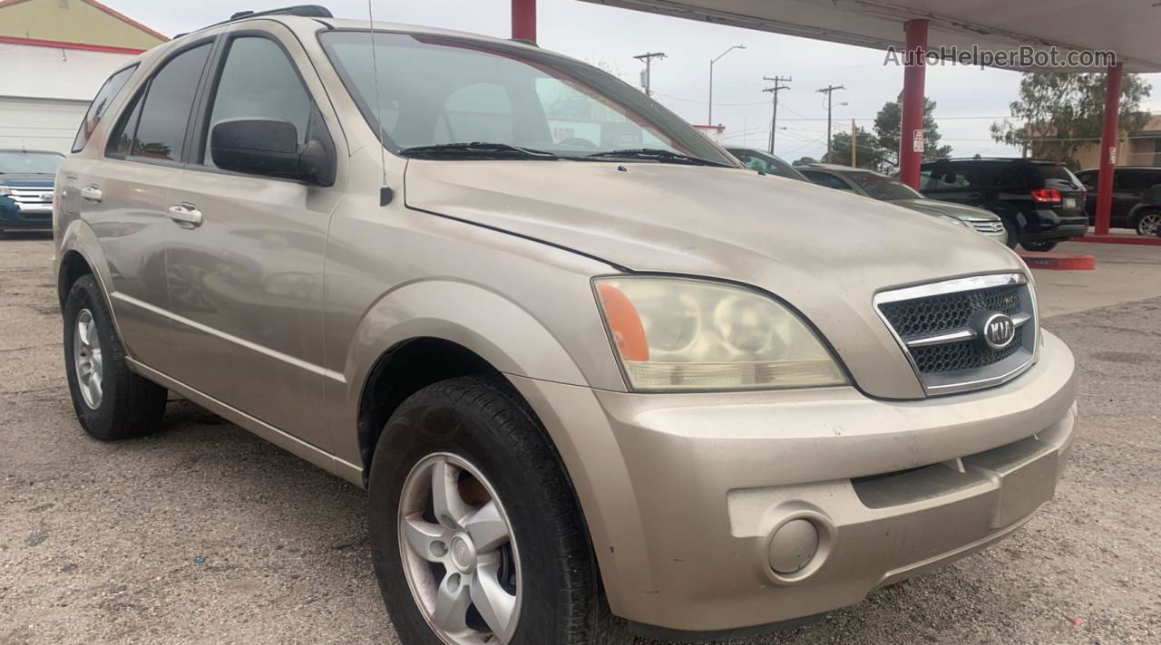 2006 Kia Sorento Ex Gold vin: KNDJD733665610004