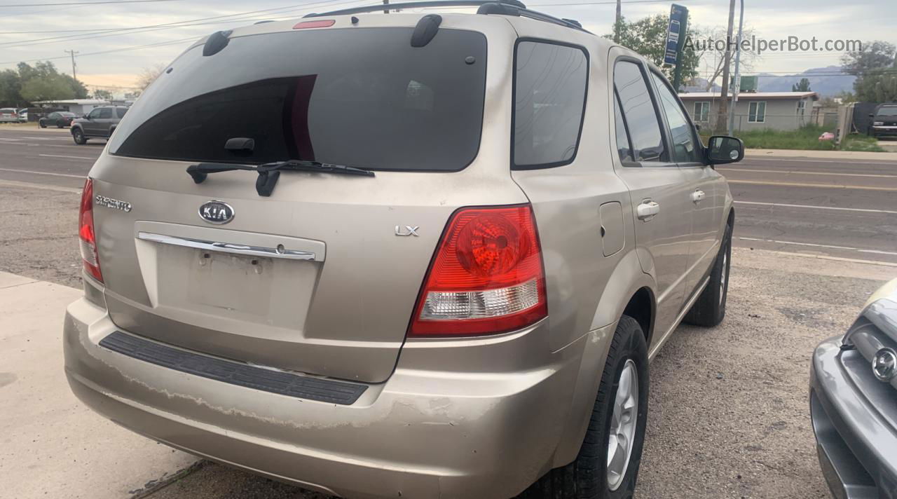 2006 Kia Sorento Ex Gold vin: KNDJD733665610004