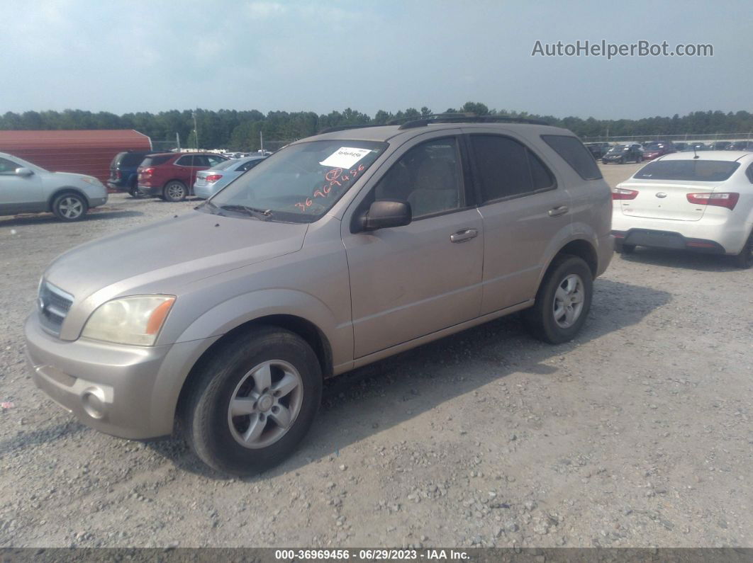 2006 Kia Sorento Lx Золотой vin: KNDJD733665629376