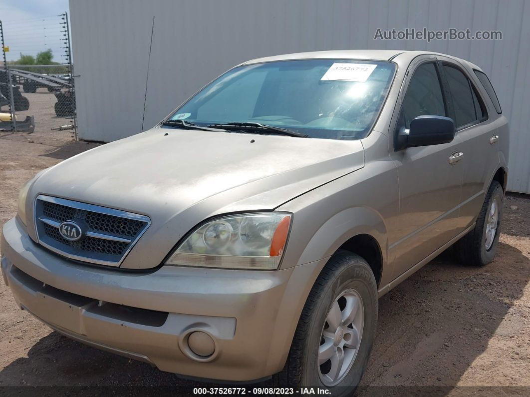 2006 Kia Sorento Lx/ex Бежевый vin: KNDJD733665656920