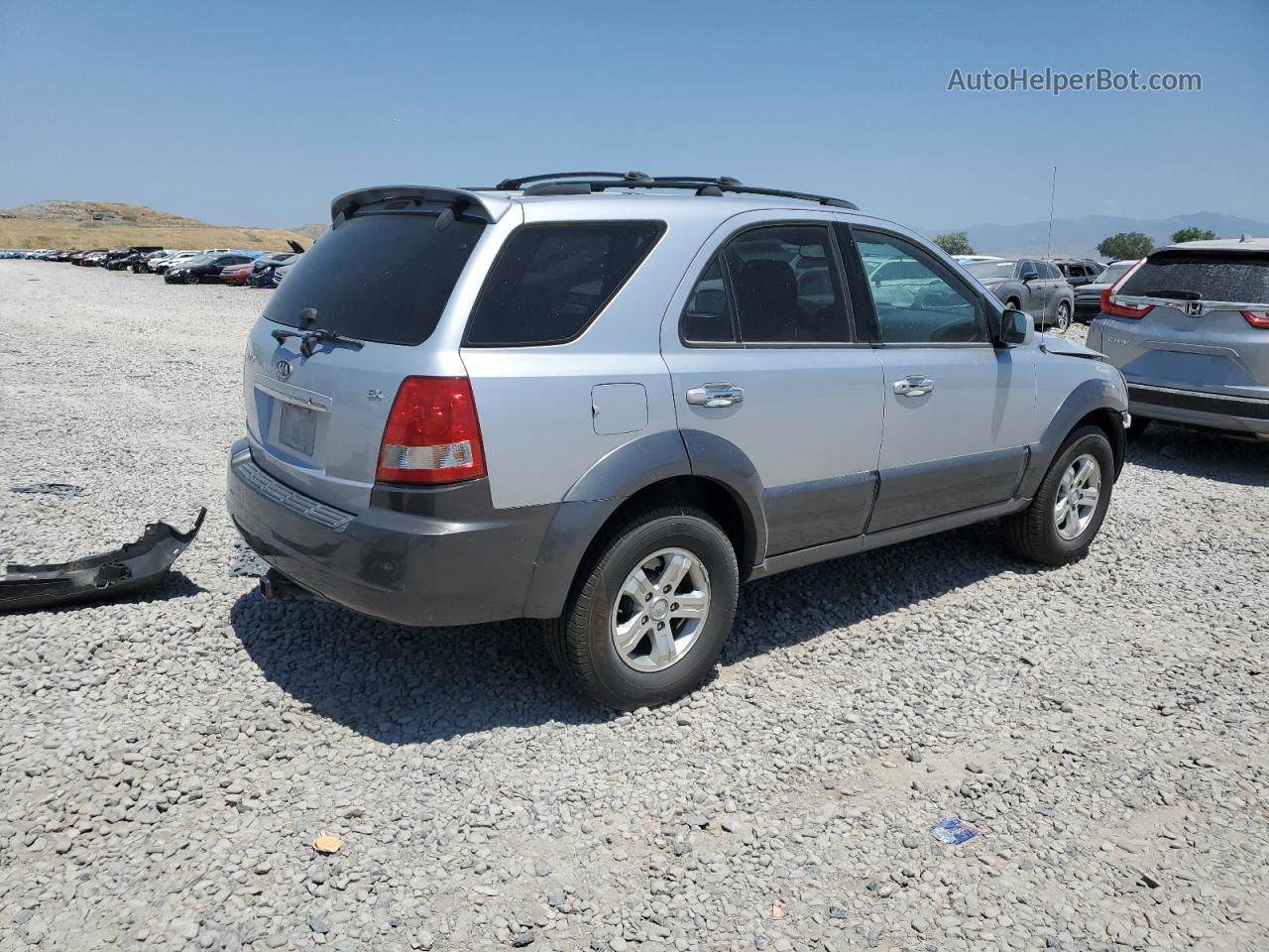 2006 Kia Sorento Ex Серебряный vin: KNDJD733765502202