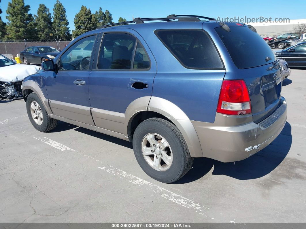 2006 Kia Sorento Ex/lx Синий vin: KNDJD733765566496