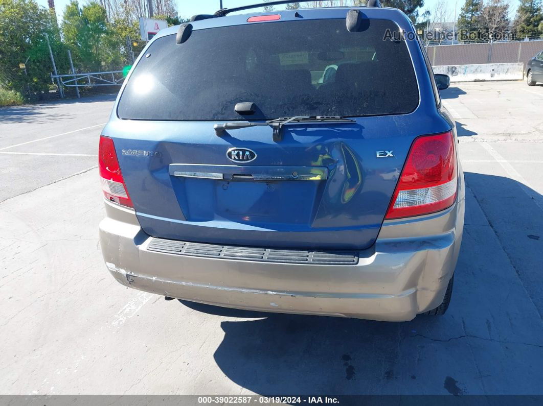 2006 Kia Sorento Ex/lx Blue vin: KNDJD733765566496