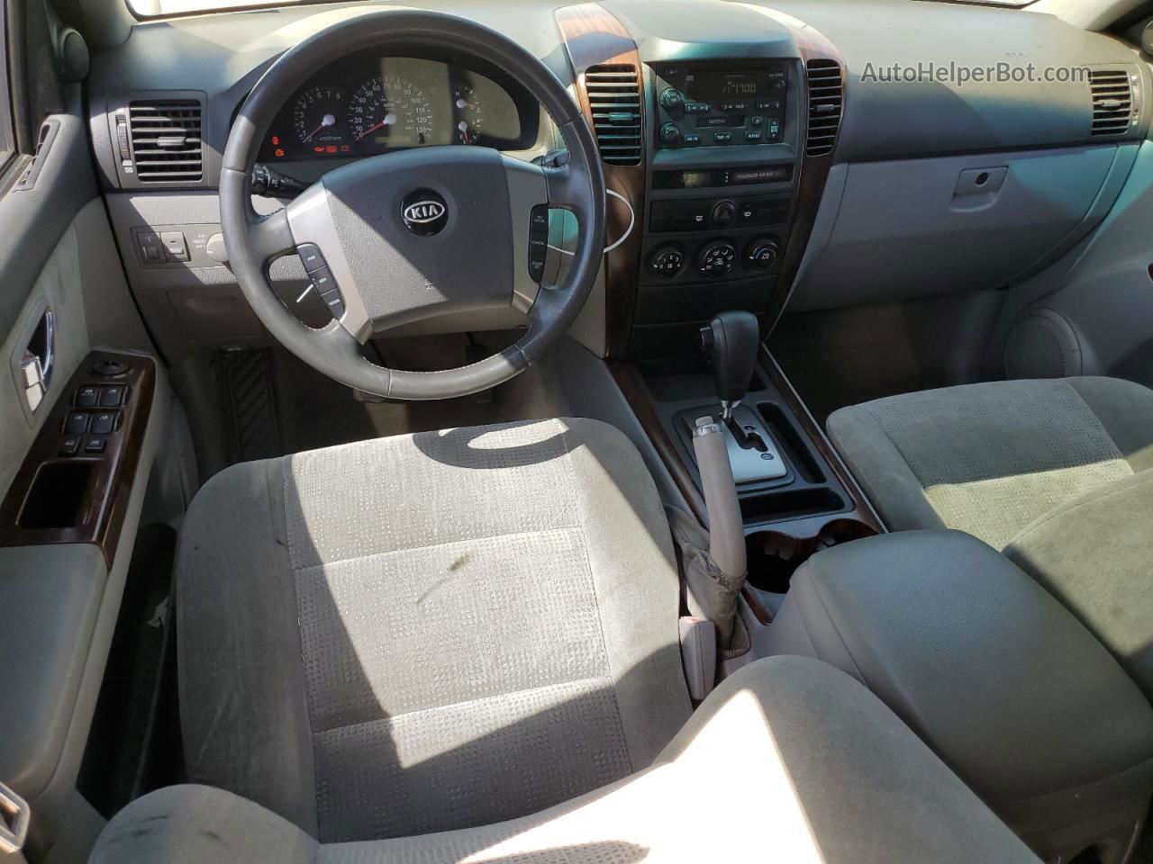 2006 Kia Sorento Ex Silver vin: KNDJD733765567437