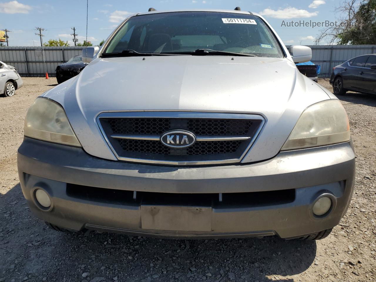 2006 Kia Sorento Ex Silver vin: KNDJD733765567437