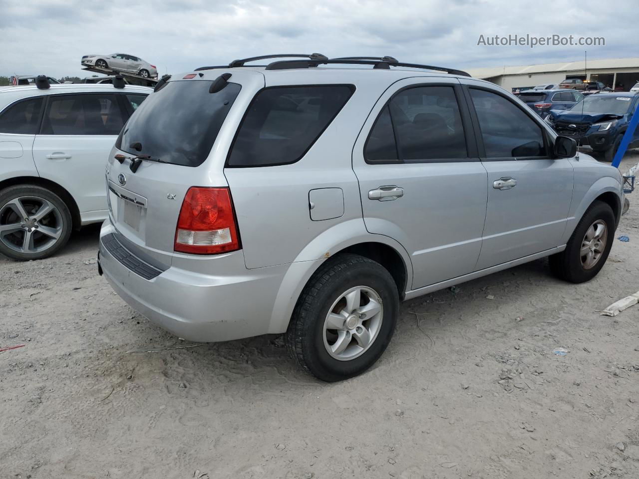 2006 Kia Sorento Ex Silver vin: KNDJD733765605958