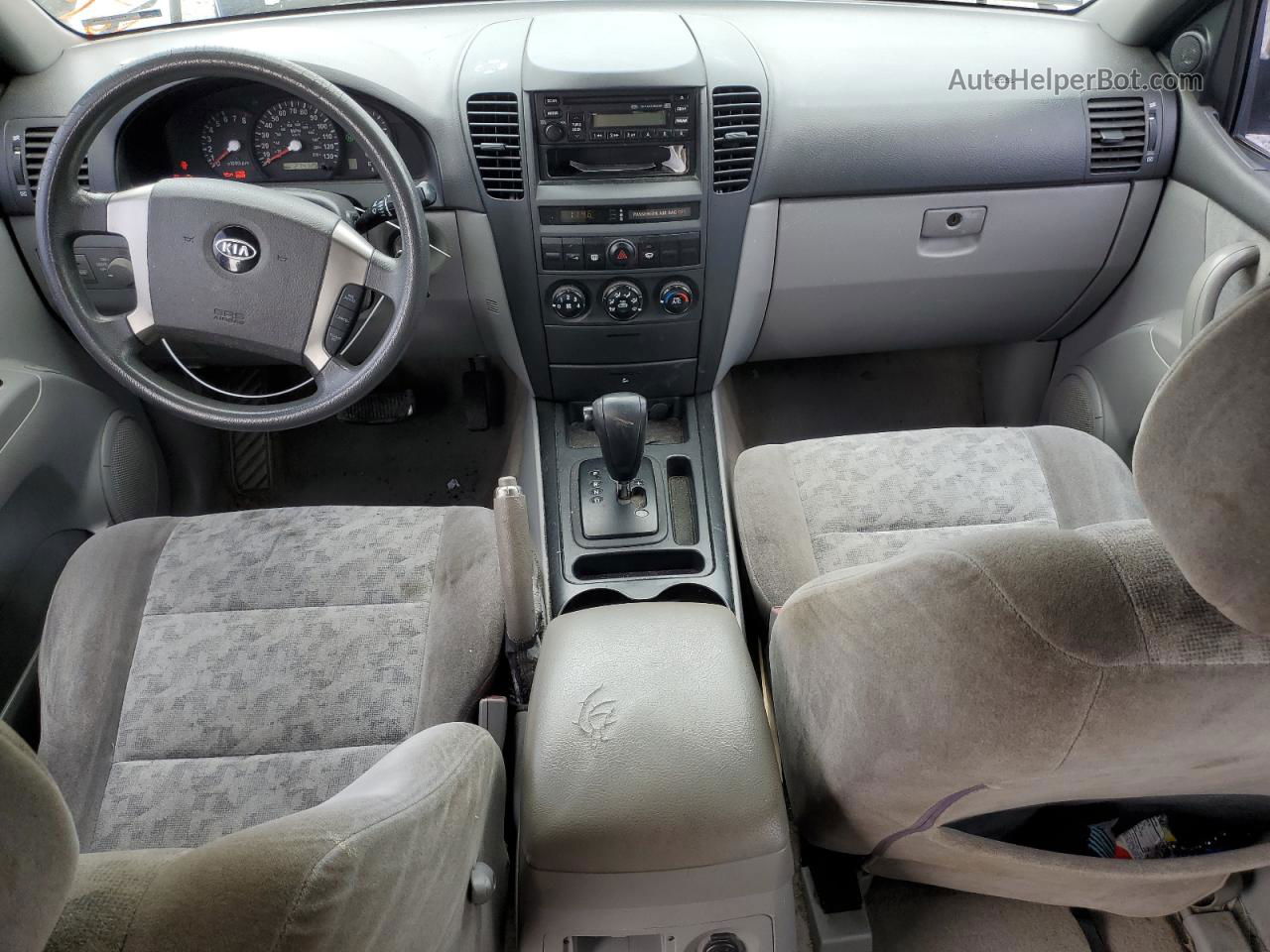 2006 Kia Sorento Ex Silver vin: KNDJD733765605958