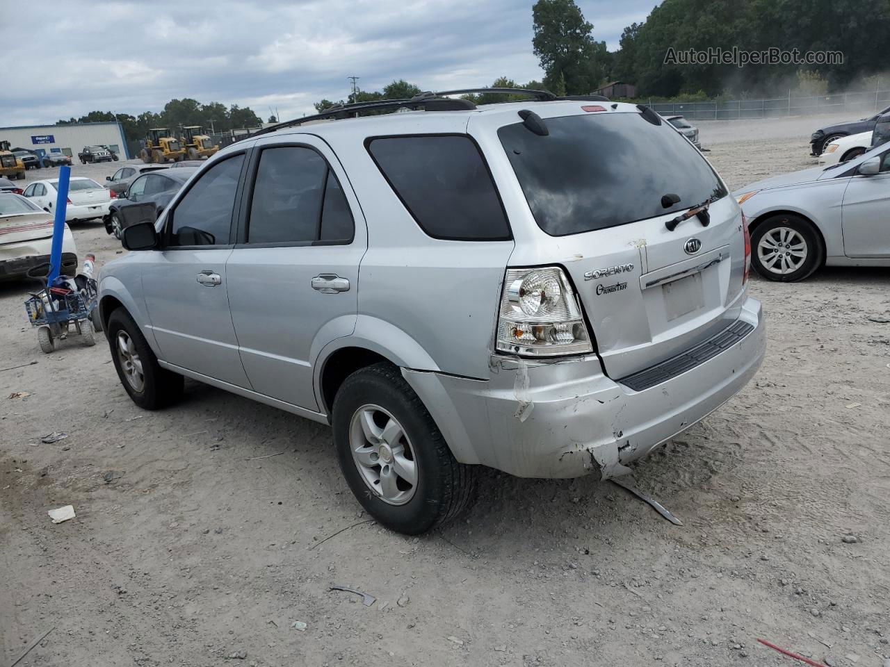 2006 Kia Sorento Ex Silver vin: KNDJD733765605958